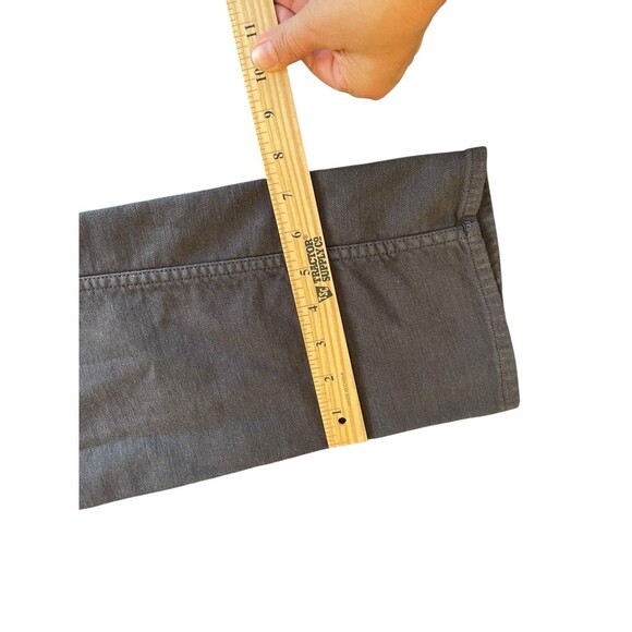 Faherty Women’s Stretch Terry 5 Pocket Straight Pant 29 Washed Black - Picture 15 of 16